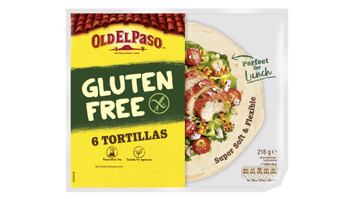 Glutenfri Tortilla